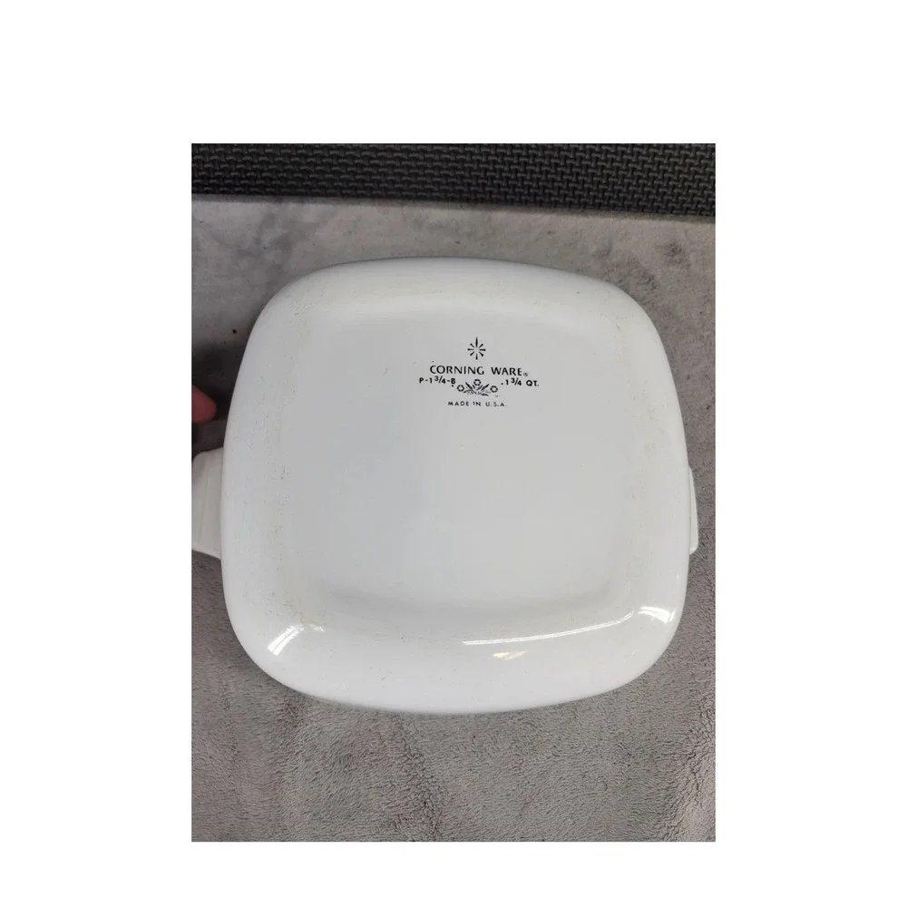 Vintage Corning Ware Blue Cornflower‎ 1.75 Qt Casserole Dish with Lid P-1 3/4-B